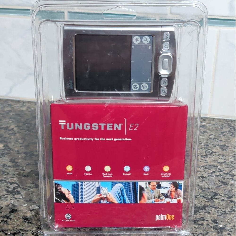 Vintage Tungsten E2 PalmOne Bluetooth Handheld PDA 1045NA - Brand New Sealed